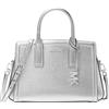 Michael Kors 30S5S9IS1M-040 SM SATCHEL Donna SILVER Taglia TU