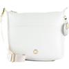 Mandarina Duck Mellow Leather P10FZT49, Borsa A Spalla Donna, Optical White, 32x28x10 (L x H x W)