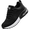 Rona Shoes Scarpe Antinfortunistiche Scarpe da Lavoro Antinfortunistiche Comode Leggere Comode Uomo Donna Delta White EU 38