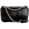 GUESS borsa a tracolla Sunetra Mini Convertible Crossbody Flap Black nero
