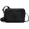 Kipling ABANU M Tracolla media, Signature Emb (Nero)