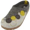 HAFLINGER Grizzly Fizz - Pantofole in feltro con suola in gomma
