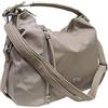 COVERI COLLECTION Borsa a Spalla Donna, Nylon Impermeabile, Dimensioni 37x12x32 cm, con Tracolla Regolabile Rimovibile e Tasche Organizzative, Art. CC5056-1 (BEIGE)