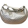 Gherardini BORSA DONNA SACCA Mezza luna MEDIA DA SPALLA TRACOLLA REGOLABILE chiusa con zip GH 0330 (CRETA)