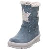 Superfit FLAVIA warm gefütterte Gore-Tex - Stivali da neve, Blau/Silber 8010,