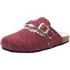 Geox D Brionia B, Sandali Donna, Dk Burgundy, 35 EU