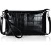 befen Portafoglio Clutch in Vera Pelle da Polso con Borsa a Tracolla Piccola per Donne con Slot per Carte Blocco RFID, s, Crossbody