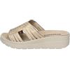 Valleverde Sandali Donna 55601 in Pelle Platino EU 40