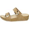 Valleverde Sandali Donna V603UF in Pelle Beige o Cuoio Scarpe Casual Comode, Leggere e Flessibili, Ideali per Primavera Estate