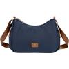 Nordace Siena Hobo - Borsa a tracolla con tasca sicura con blocco RFID e scomparti nascosti per borsa a tracolla da viaggio, Blu, Normal