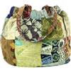 GURU SHOP Borsa Hippie, Shopper Patchwork, Borsa a Tracolla, Unisex - Adulti, Multicolore, Cotone, Size:One Size, 40x40x13 cm, Borse a Tracolla