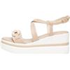 Nero Giardini E615953D Sandali Donna in Pelle - Lino 40 EU