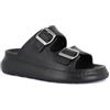 GRÜNLAND il benessere è naturale GRUNLAND DALA CI1906 Nero Ciabatta Donna Fibbie Eva Platform 39