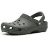 Crocs Classic Clog K, Zoccoli Unisex - Bambini e Ragazzi, Verde, 33/34 EU