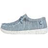 WALK IN PITAS | WP150 WALLABI Knitted | Mocassini Uomo per L'Estate | Scarpe da Barca Estive | Sportive Uomo | Sneakers | Scarpe Pitas | Blu 44
