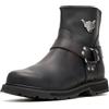 Harley-Davidson Men's Rambert 7-in Leather Motorcycle Boots D93491 (Black, 11)