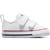Converse Chuck Taylor Ct 2v Ox - Scarpe da Ginnastica Basse Unisex Bambini, Bianco (White 100), 26 EU