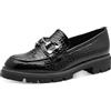 MARCO TOZZI Donna 2-24700-43 Slipper, Black Pat. STR, 38 EU, Black Pat STR, 38 EU