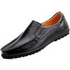 ReverseClock In Pelle da Uomo Slip-on Mocassini Moda Casual Traspirante Scarpe di Guida
