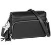 befen Borsa a Tracolla da Donna in Vera Pelle, Porta Carte di Credito RFID e Borsa a Tracolla, con Tracolla Regolabile