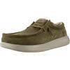 HEYDUDE Wally Comf Suede, Size 40 EU 3AF - Dark Olive Stone Grey 40