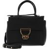 Coccinelle Pelle borsetta borsa a tracolla Arlettis Handbag Grained Leather Noir nero