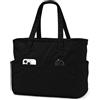 oscaurt Borsa shopper da donna per computer portatile, impermeabile, borsa da lavoro da donna con scomparto per laptop da 17 pollici, pieghevole, borsa da spiaggia, Cordino nero