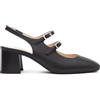 Nero Giardini NeroGiardini E512321D Nappa Pand. Nero Sandali Eleganti per Donna con Doppio Cinturino e Tacco Basso (Taglia 37)