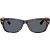 Ray-Ban Occhiali da sole Mega Wayfarer II RB0832S 902/R5 Havana Blue 55