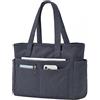 oscaurt Cord, borsa da donna con 13 tasche, borsa shopper grande, con scomparto per computer portatile e chiusura lampo, pieghevole, borsa da spiaggia per scuola, lavoro, viaggi