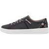 HEYDUDE Hey Dude Karina Sneakers - Scarpe Donna - Easy-on Lace System, Jet Black, 37