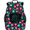 TOTTO Totto - Mochila Escolar (20l) - Zaino Crayoles per bambini, 44 cm, Nero/Bianco, M
