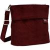 Zwei Mademoiselle.M M8 Crossbody Bag 3 L Borsa a tracolla in ecopelle con scomparto segreto e scomparto principale con chiusura lampo, tracolla corta e lunga rimovibile