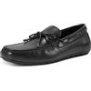 Rockport Taya, Mocassino Uomo, Pelle Nera, 43 EU Larga