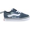 Vans Ward, Sneaker Unisex - Bambini e Ragazzi, Tonal Flames Blue White, 18 EU