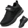 ASHION Scarpe Sportive Ragazzi Respirabile Mesh Running Sneakers Fitness Casual M