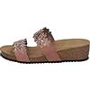 GRÜNLAND il benessere è naturale GRUNLAND MEMI CB2476 Cipria Ciabatte Donna Zeppa Strass 35