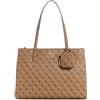 GUESS Power Play Tech Tote, Logo latte, taglia unica