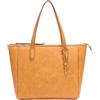 BRASS TACKS Leathercraft orsa Tote Donna Grande Capienza in Pelle PU Impermeabile con Cerniera | Manico e Tracolla | Scomparto Laptop 15 | Organizer Interno | Lavoro Università Shopping Viaggio
