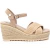 REFRESH - Sandali Donna Beige - Scarpe comode e versatili - Moda casual - Modello 17265001 (Misurare 40)