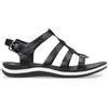 Geox D Sandal Vega A, Sandali Donna, Nero (Black), 38 EU