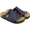 terlik sabo ortopedik terlik Terlik Sabo Suola in Sughero ST190 Sandali Zoccoli Sabot Pantofole Scarpe di Pelle, Donna, Blu Navy, EU 38