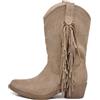IF Texani Cowboy Western Scarpe da Donna Stivali Stivaletti Frange Camperos Etnici ML60