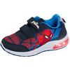 Marvel Scarpe sportive per bambini con luci lampeggianti per correre e pattinare EU, Navy, 27 EU