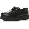 AJVANI Scarpe Plateau Stringate da Uomo con Zeppa Stile Gotico Punk Numero 10 44