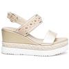 Nero Giardini E218812D Sandali Donna in Pelle - Miele 40 EU