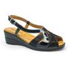 Cinzia Soft Sandali Donna IO173690V Pelle Nero Calzature Casual