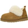 PAMIR Donna Vera Pelle Scamosciata Shearling Caviglia Mocassino Stivaletti Pantofole Stivali Memory Foam Indoor Outdoor