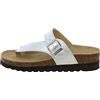 GRÜNLAND il benessere è naturale Grunland CB0084 Hola Ciabatta Donna P. Argento 36