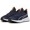 PUMA Scarpe da Running Flyer Lite 4 per Ragazzi 38.5, Navy White Blue